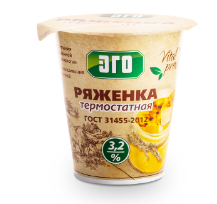 Ряженка ЭГО термостатная 300 г 3,2%