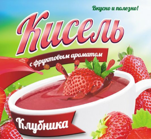 Кисель ЛИДКОН клубника 220 г